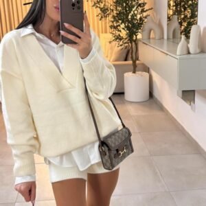 חליפת שורט סריג