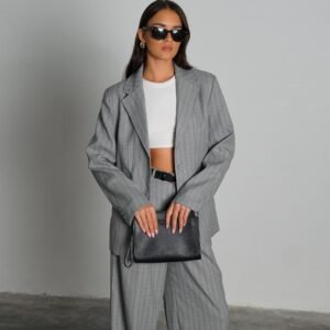 חליפת ארקאי מחויט אפור