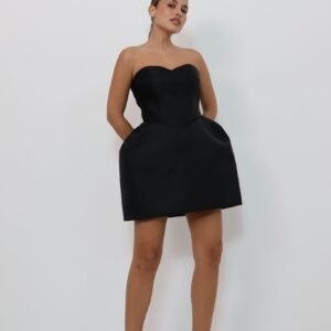 שמלה סטרפלס נפוח