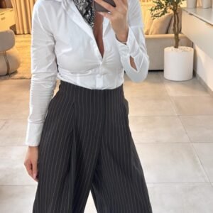 מכנס מחוייט בלון למטה גומי