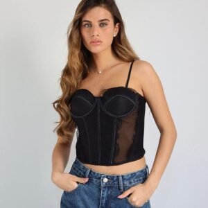 מחוך תחרה שילוב רזיל